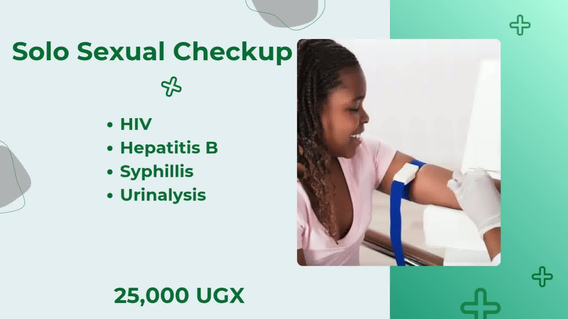 Solo sexual checkup package details